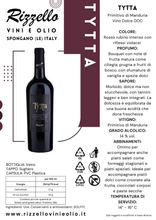 Carica l'immagine nel visualizzatore di Gallery, Tytta - Rosso Primitivo Dolce di Manduria
