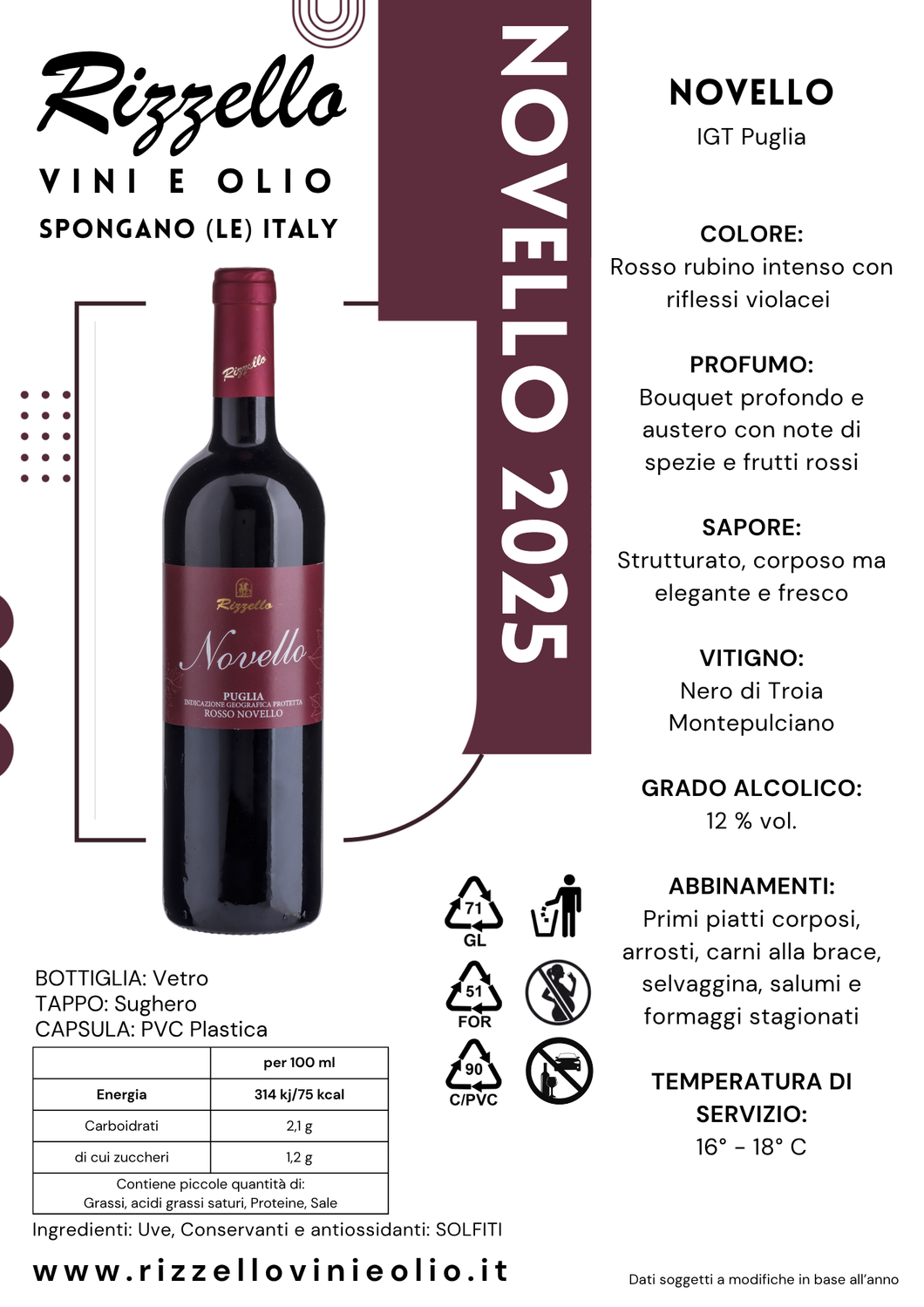 Rosso Novello 2025