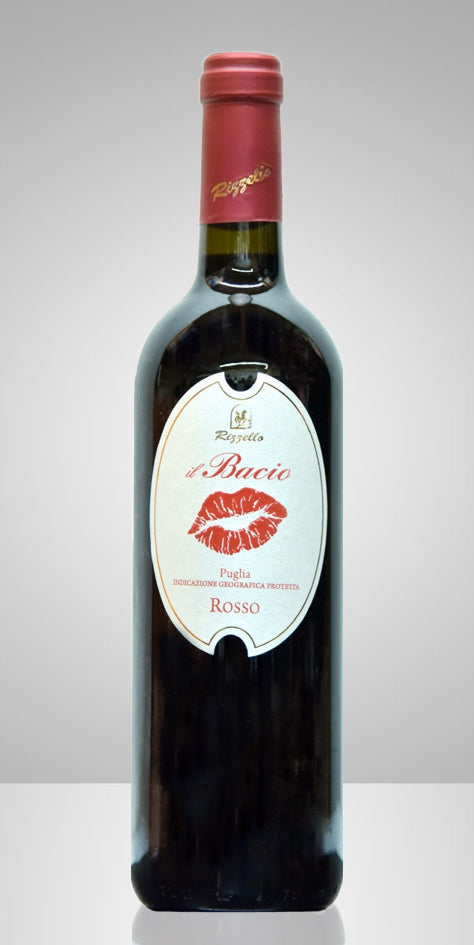 Il Bacio - Rosso - I.G.P. Puglia - Bott. ml 750 freeshipping - Rizzello Vini e Olio