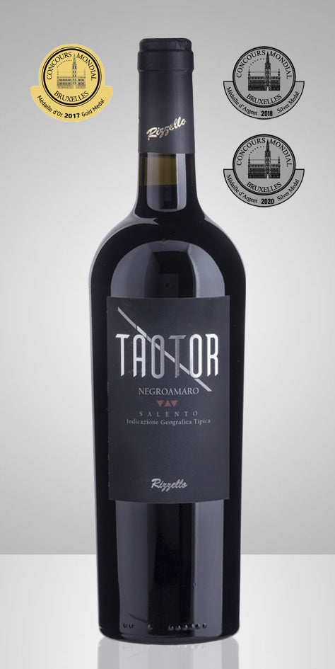 Taotor - Negroamaro Barrique - Rosso - I.G.T. Salento - Bott. ml 750 freeshipping - Rizzello Vini e Olio