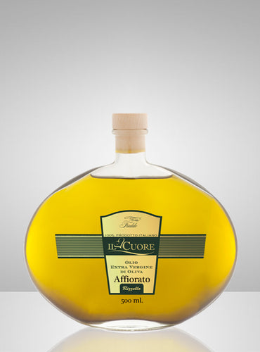 Il Cuore - Olio Extravergine di Oliva AFFIORATO - bottiglia 500 ml freeshipping - Rizzello Vini e Olio