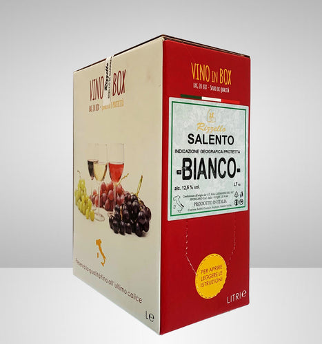Vino in Box - Bianco - I.G.P. Salento freeshipping - Rizzello Vini e Olio