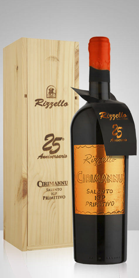 Cirimannu 25° - Rosso Primitivo - I.G.P. Salento - Bott. ml 750 freeshipping - Rizzello Vini e Olio