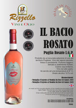 Carica l&#39;immagine nel visualizzatore di Gallery, Il Bacio - Rosato - I.G.P. Puglia - Bott. ml 750 freeshipping - Rizzello Vini e Olio
