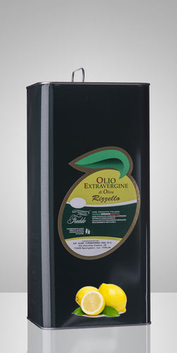 Olio Extravergine di Oliva LIMONE - Lattina freeshipping - Rizzello Vini e Olio