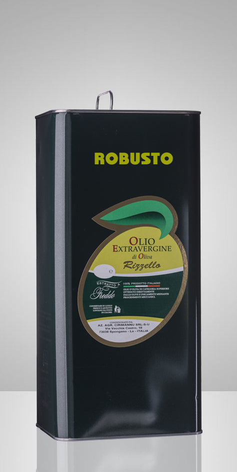 Olio Extravergine di Oliva Robusto - Lattina freeshipping - Rizzello Vini e Olio