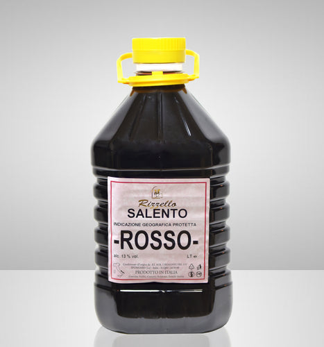 Vino Rosso - I.G.P. Salento - PET freeshipping - Rizzello Vini e Olio
