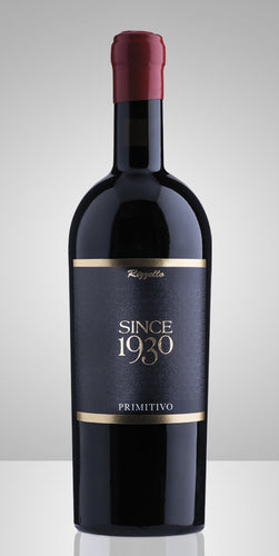 Since 1930 - Primitivo - Rosso - Bott. ml 750 freeshipping - Rizzello Vini e Olio
