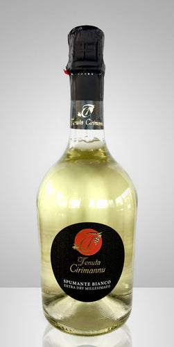 Tenuta Cirimannu - Spumante Bianco - Extra Dry Millesimato - Bott. ml 750 freeshipping - Rizzello Vini e Olio