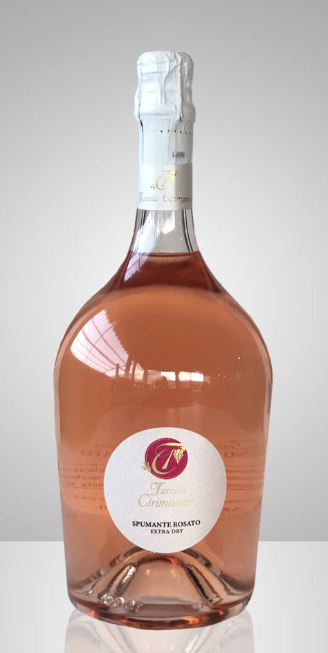 Tenuta Cirimannu - Spumante Rosato - Extra Dry - Bott. ml 750 freeshipping - Rizzello Vini e Olio